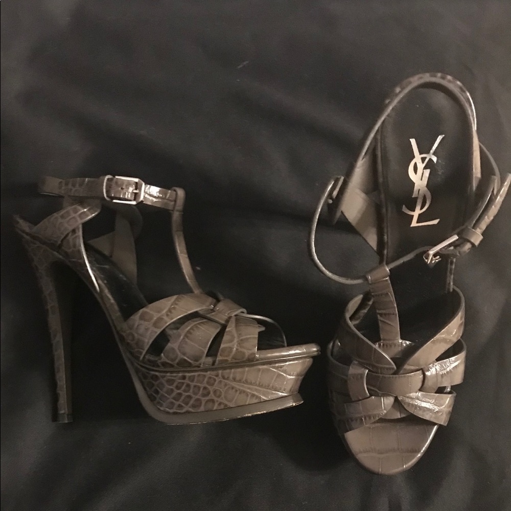 FINAL PRICE YSL Tribute Platform Heels